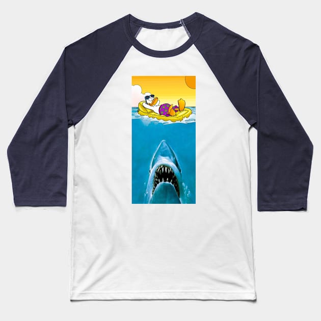 Shark Shirt Baseball T-Shirt by Acinony